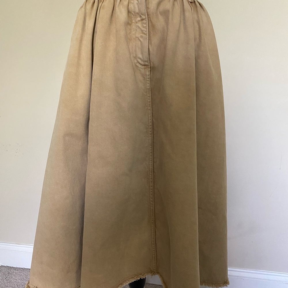 Golden goose Adele high waisted denim skirt